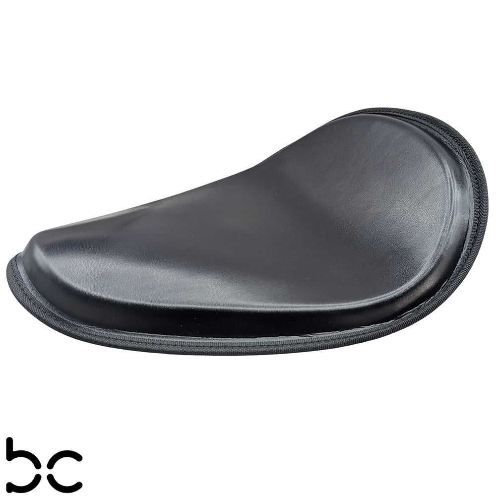Thin High Back Low Profile Solo Seat for Custom Harley Chopper Bobber Yamaha