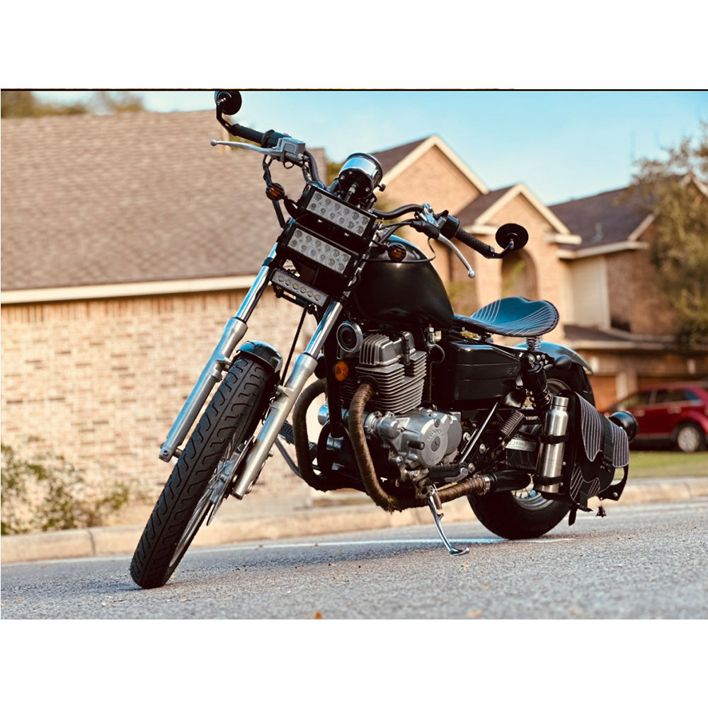 Honda Rebel CMX250 SaddleBag Kit (RUSTICO SaddleBag + Left Bike Bracket + SaddleBag Bracket)