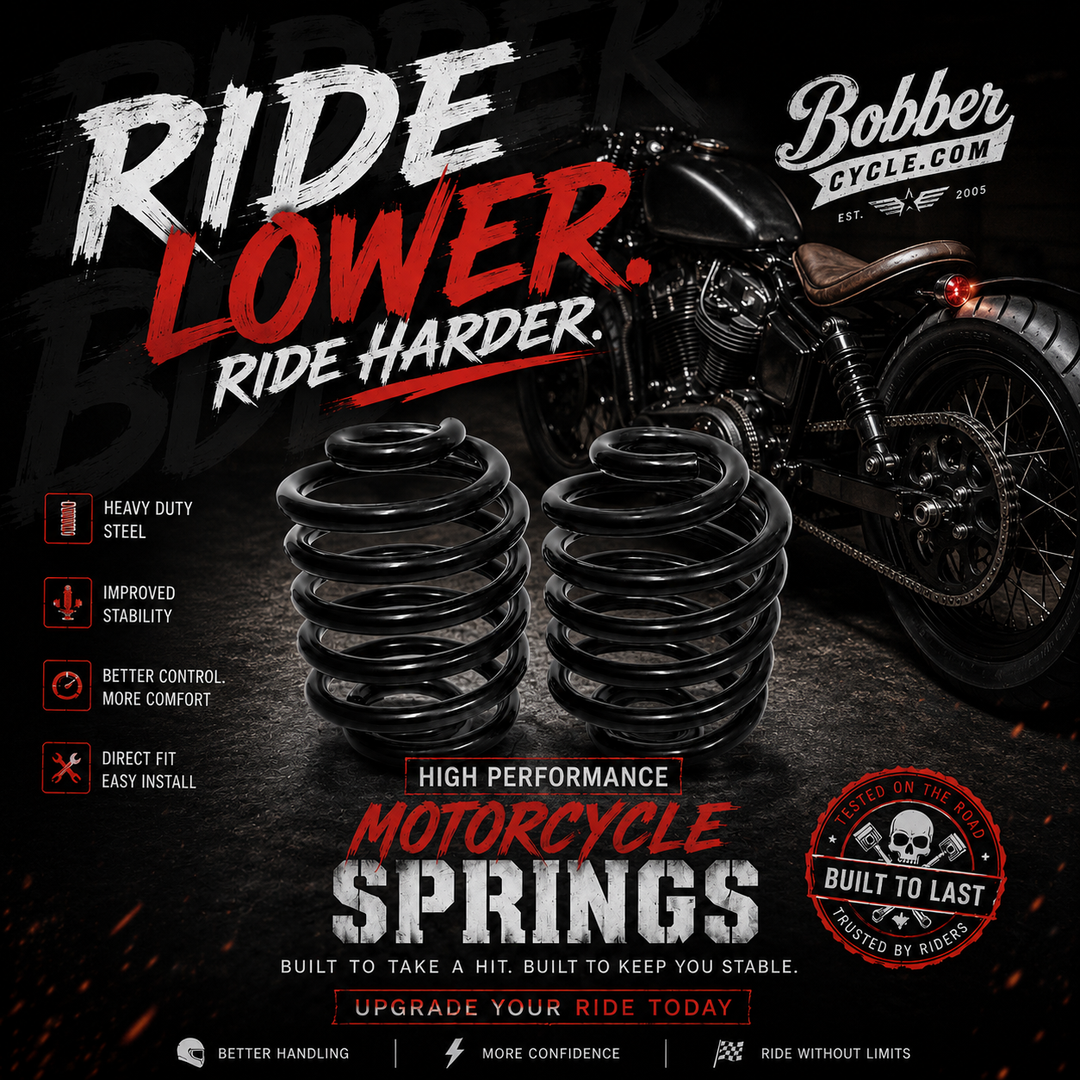 2" Black Barrel Springs (1 Pair)