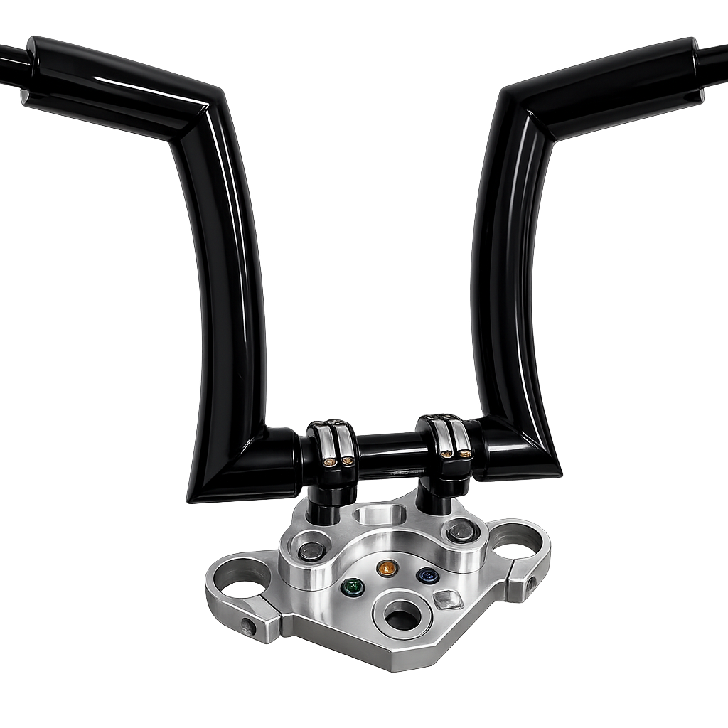 Honda Shadow VLX600 VT600 to Harley Handlebar Adapter Riser Pullback