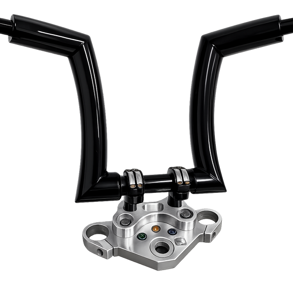 Honda Shadow VLX600 VT600 to Harley Handlebar Adapter Riser Pullback