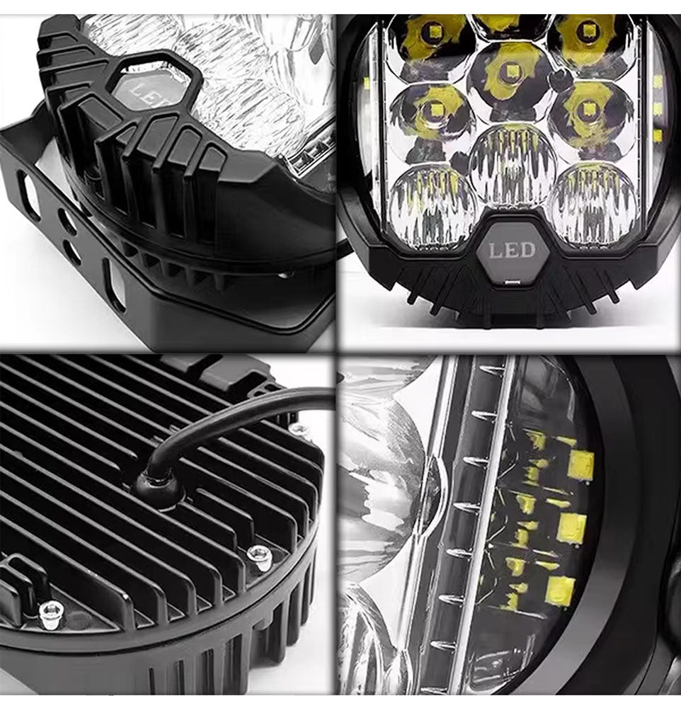 BC6 Pro LED Driving Combo HEADLIGHT (CLEAR)