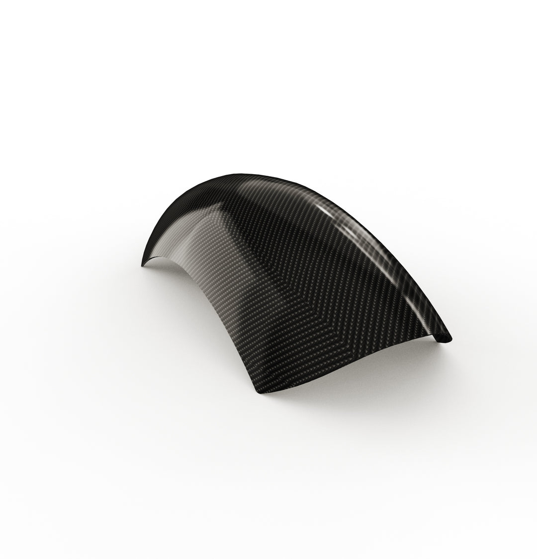 7" 1-Piece Rear Fender Bobber Chopper Motorcycle (CARBON FIBER)