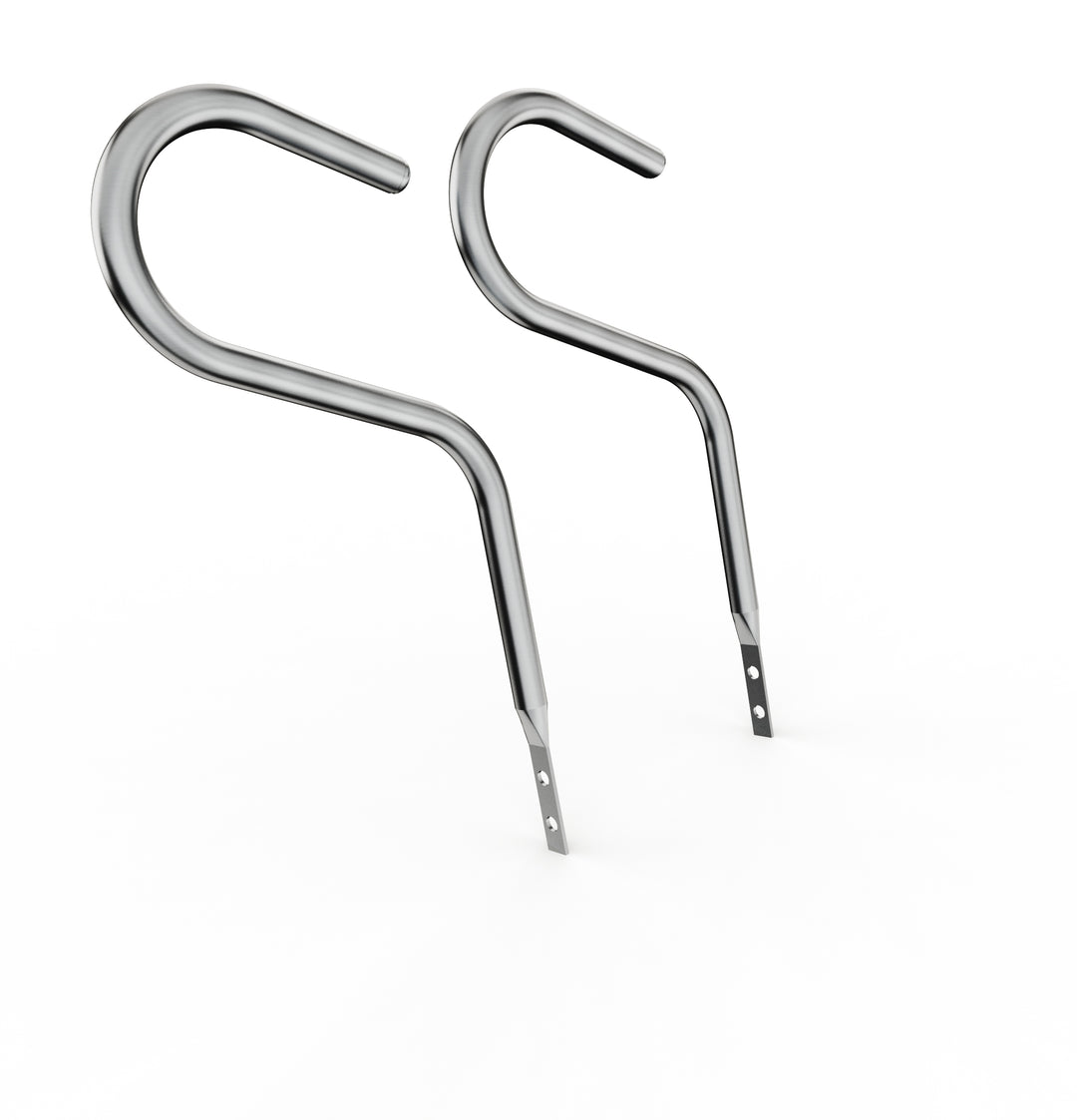 Car Club Sign Plaque Brackets (Stainless Polished)