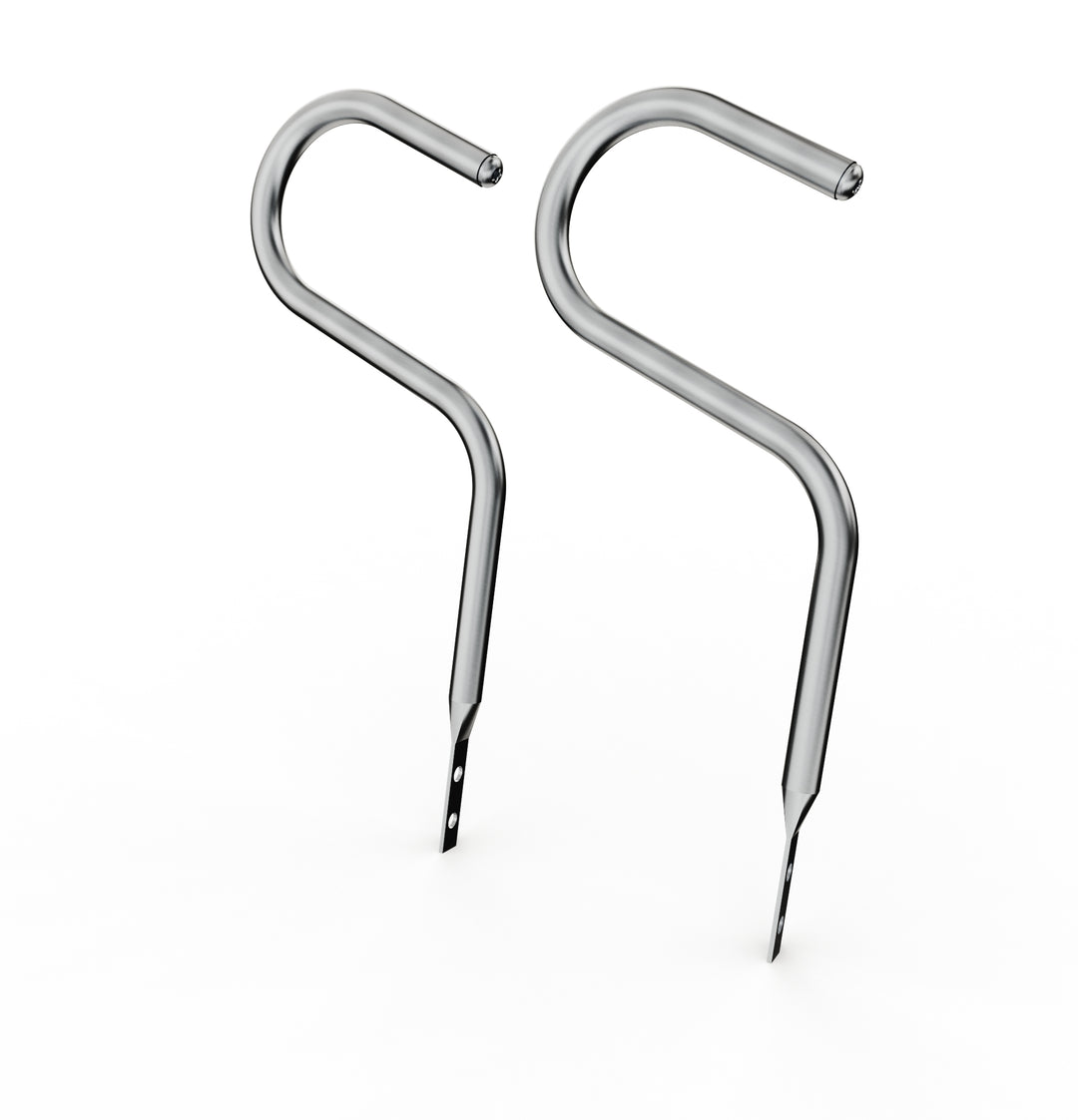 Car Club Sign Plaque Brackets (Stainless Polished)