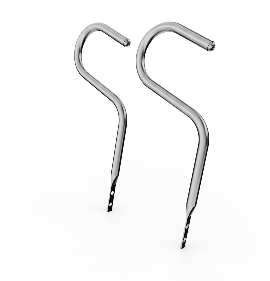 Car Club Sign Plaque Brackets (Stainless Polished)