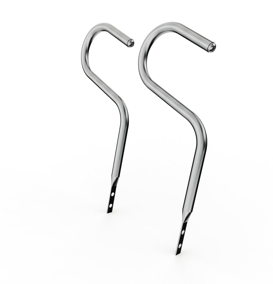 Car Club Sign Plaque Brackets (Stainless Polished)