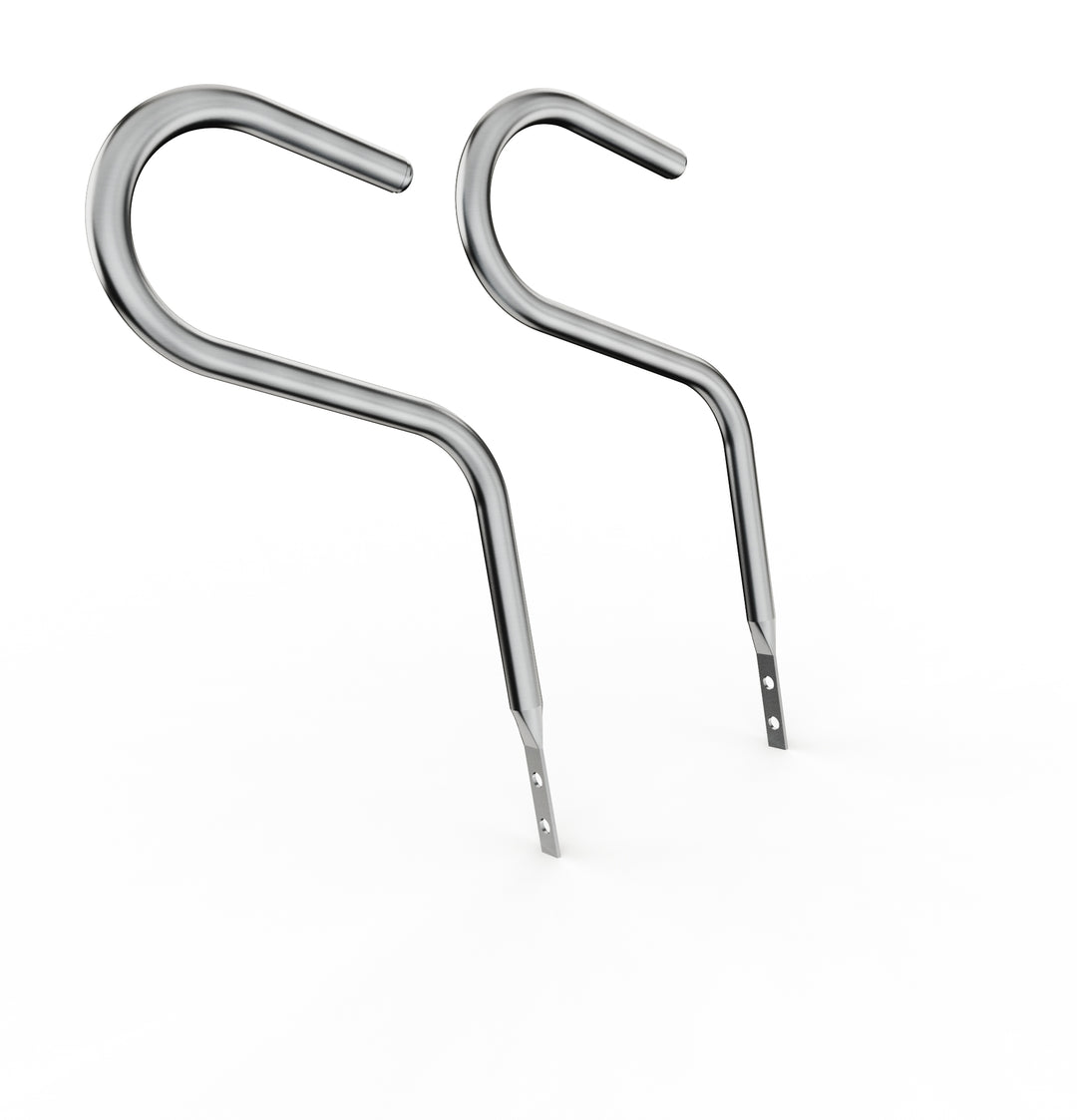 Car Club Sign Plaque Brackets (Stainless Polished)