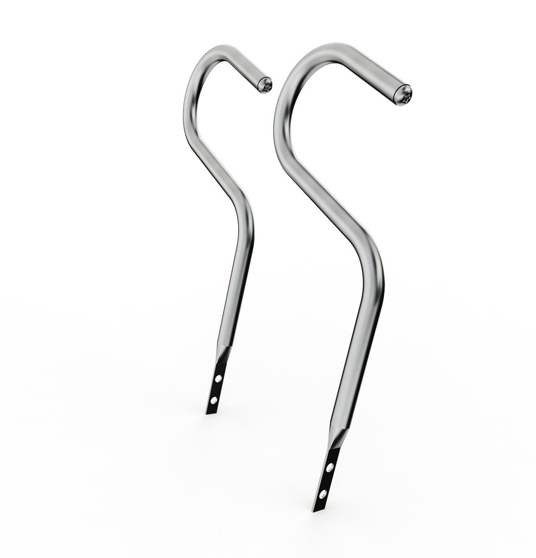 Car Club Sign Plaque Brackets (Stainless Polished)