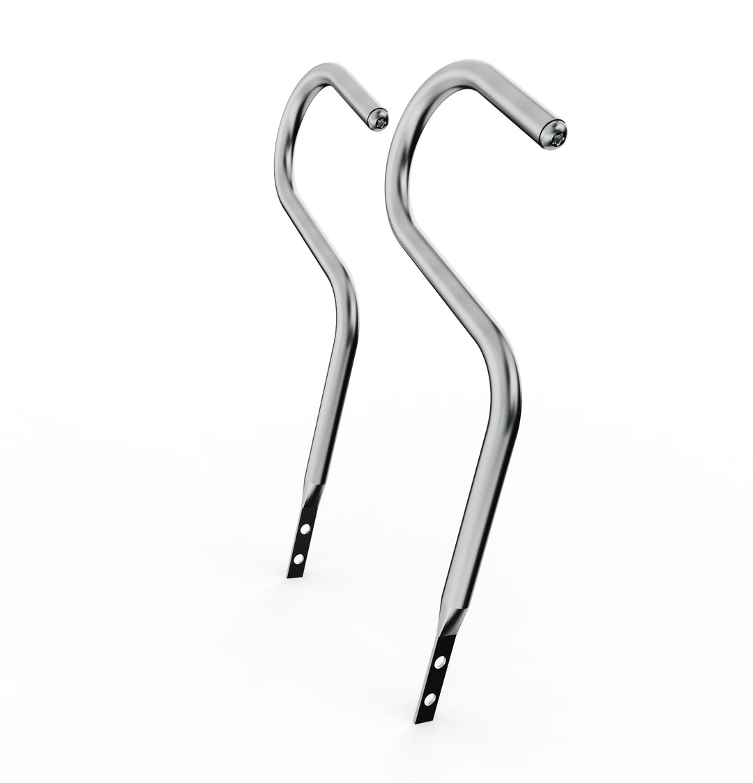 Car Club Sign Plaque Brackets (Stainless Polished)