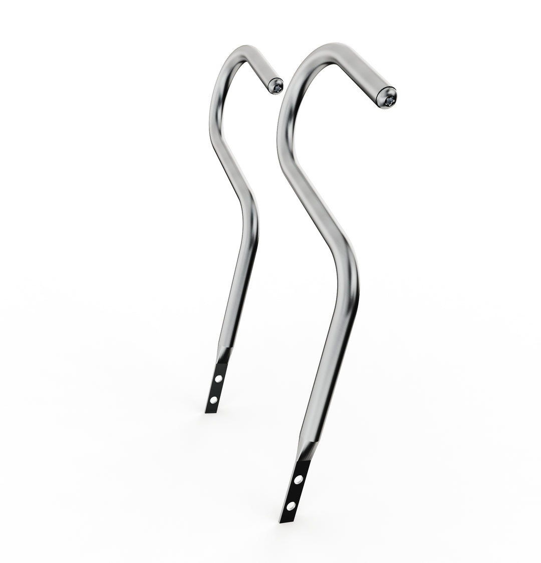Car Club Sign Plaque Brackets (Stainless Polished)