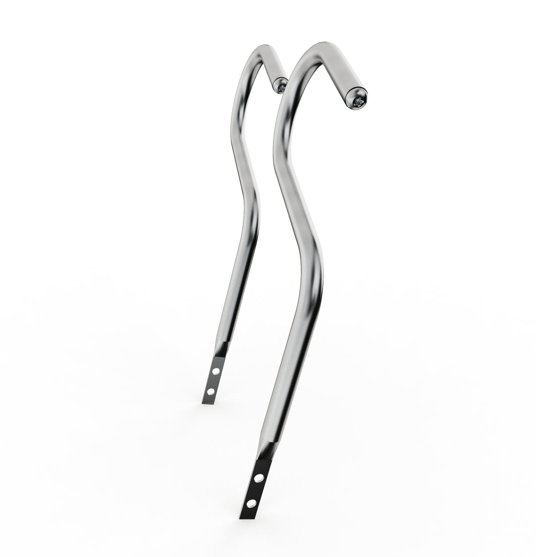 Car Club Sign Plaque Brackets (Stainless Polished)