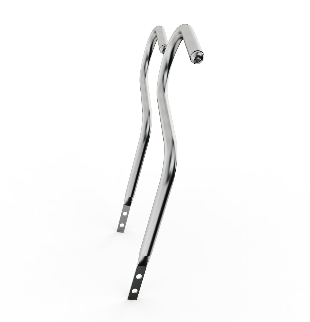 Car Club Sign Plaque Brackets (Stainless Polished)
