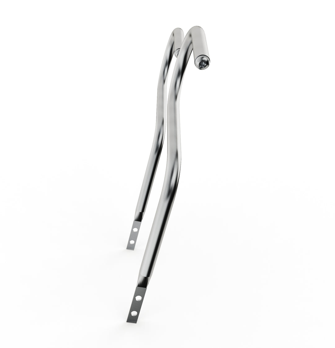 Car Club Sign Plaque Brackets (Stainless Polished)
