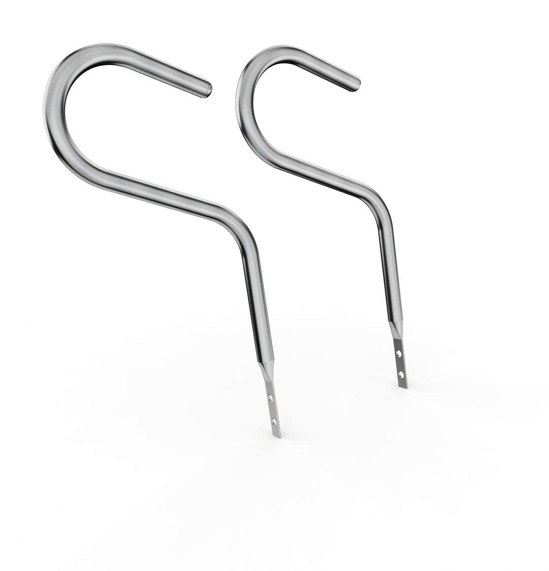 Car Club Sign Plaque Brackets (Stainless Polished)