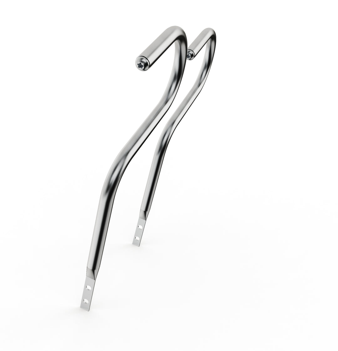 Car Club Sign Plaque Brackets (Stainless Polished)