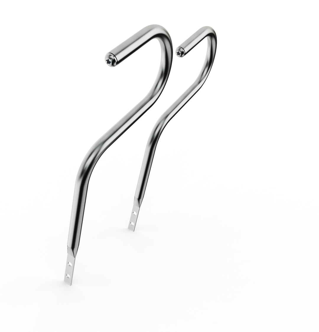 Car Club Sign Plaque Brackets (Stainless Polished)