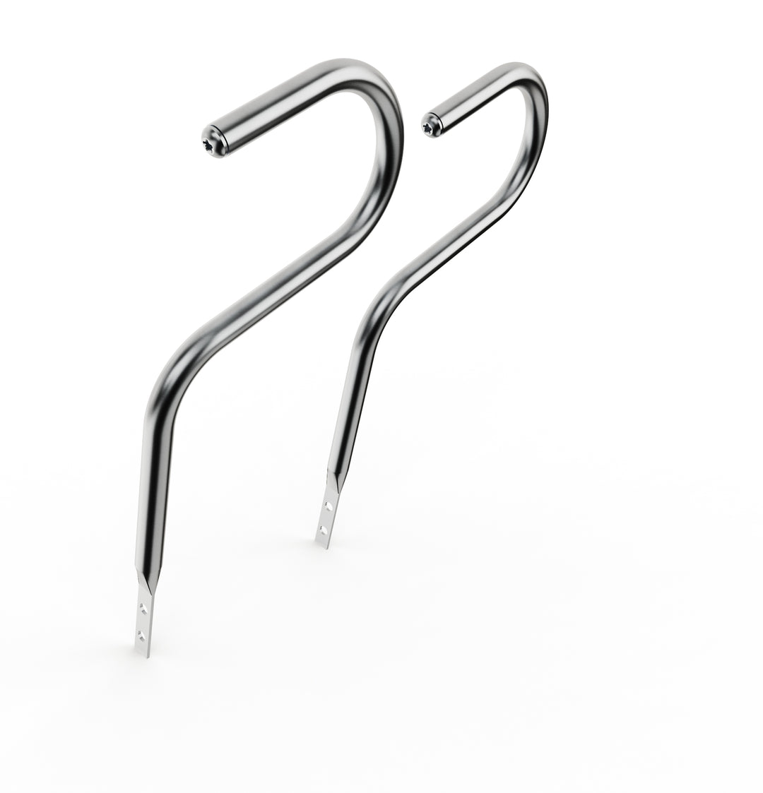 Car Club Sign Plaque Brackets (Stainless Polished)