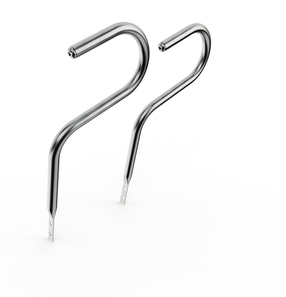 Car Club Sign Plaque Brackets (Stainless Polished)