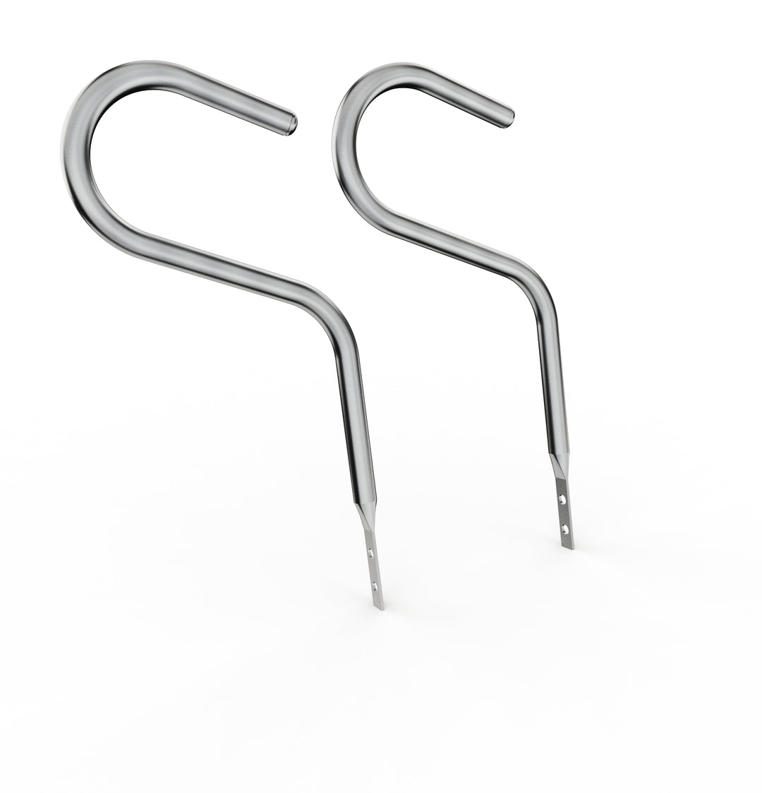 Car Club Sign Plaque Brackets (Stainless Polished)