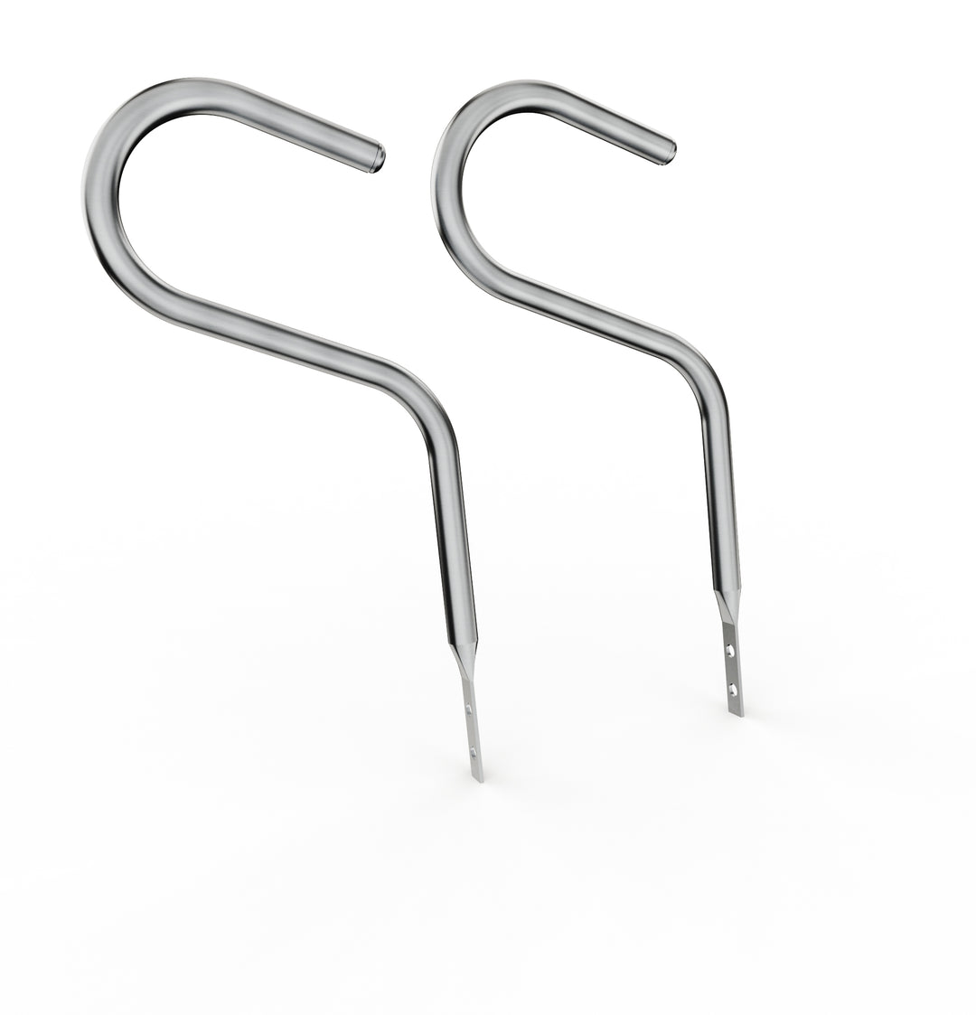 Car Club Sign Plaque Brackets (Stainless Polished)