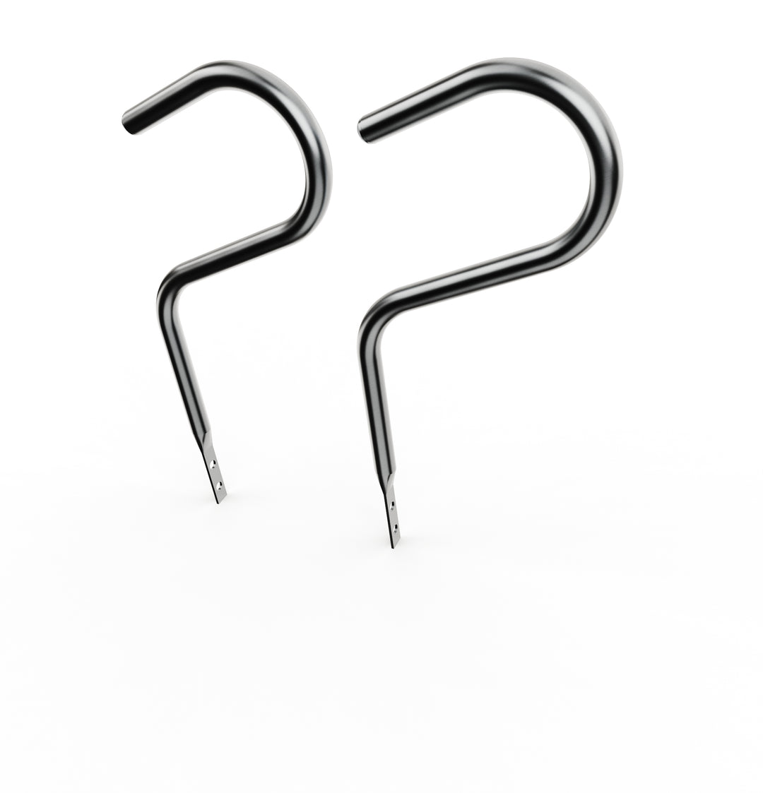 Car Club Sign Plaque Brackets (Stainless Polished)