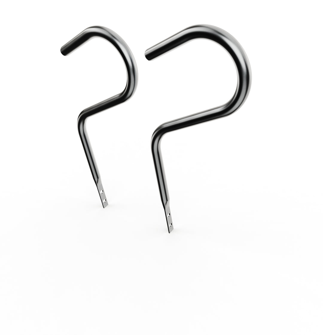 Car Club Sign Plaque Brackets (Stainless Polished)