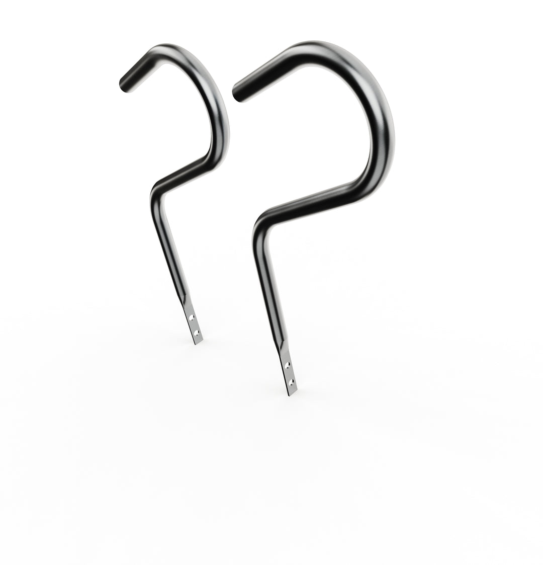 Car Club Sign Plaque Brackets (Stainless Polished)