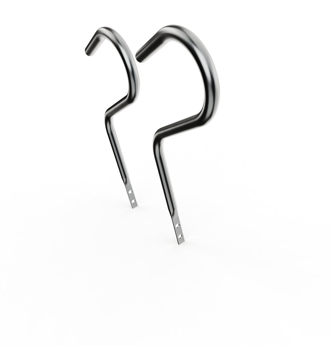 Car Club Sign Plaque Brackets (Stainless Polished)