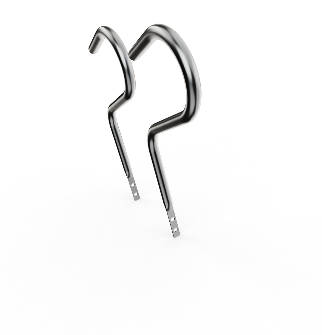 Car Club Sign Plaque Brackets (Stainless Polished)