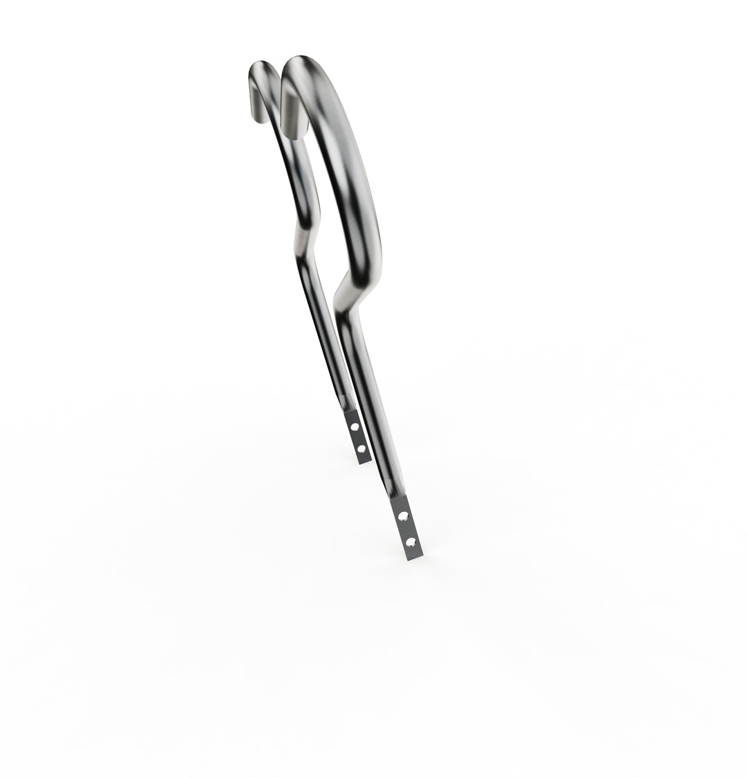 Car Club Sign Plaque Brackets (Stainless Polished)