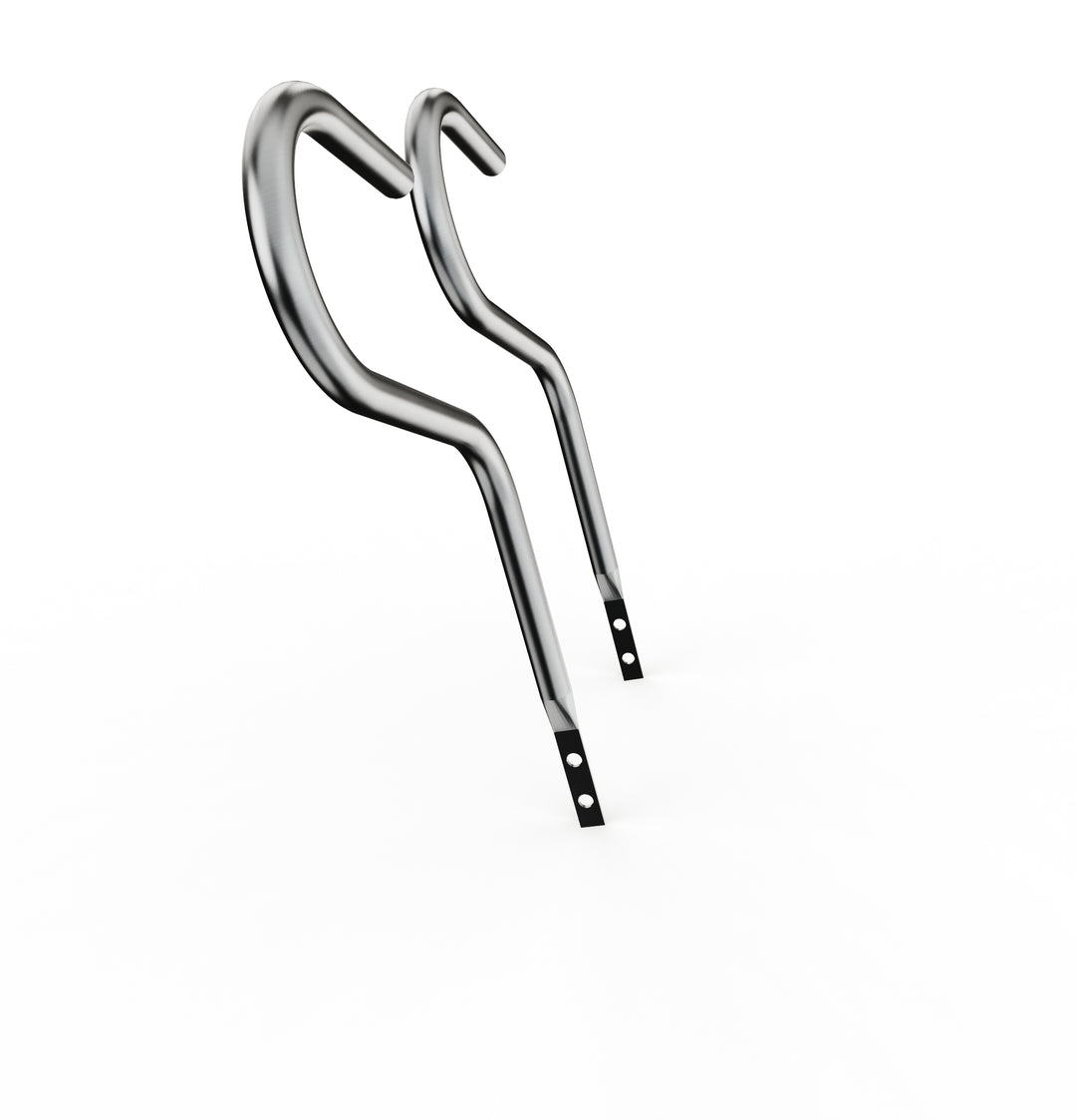 Car Club Sign Plaque Brackets (Stainless Polished)