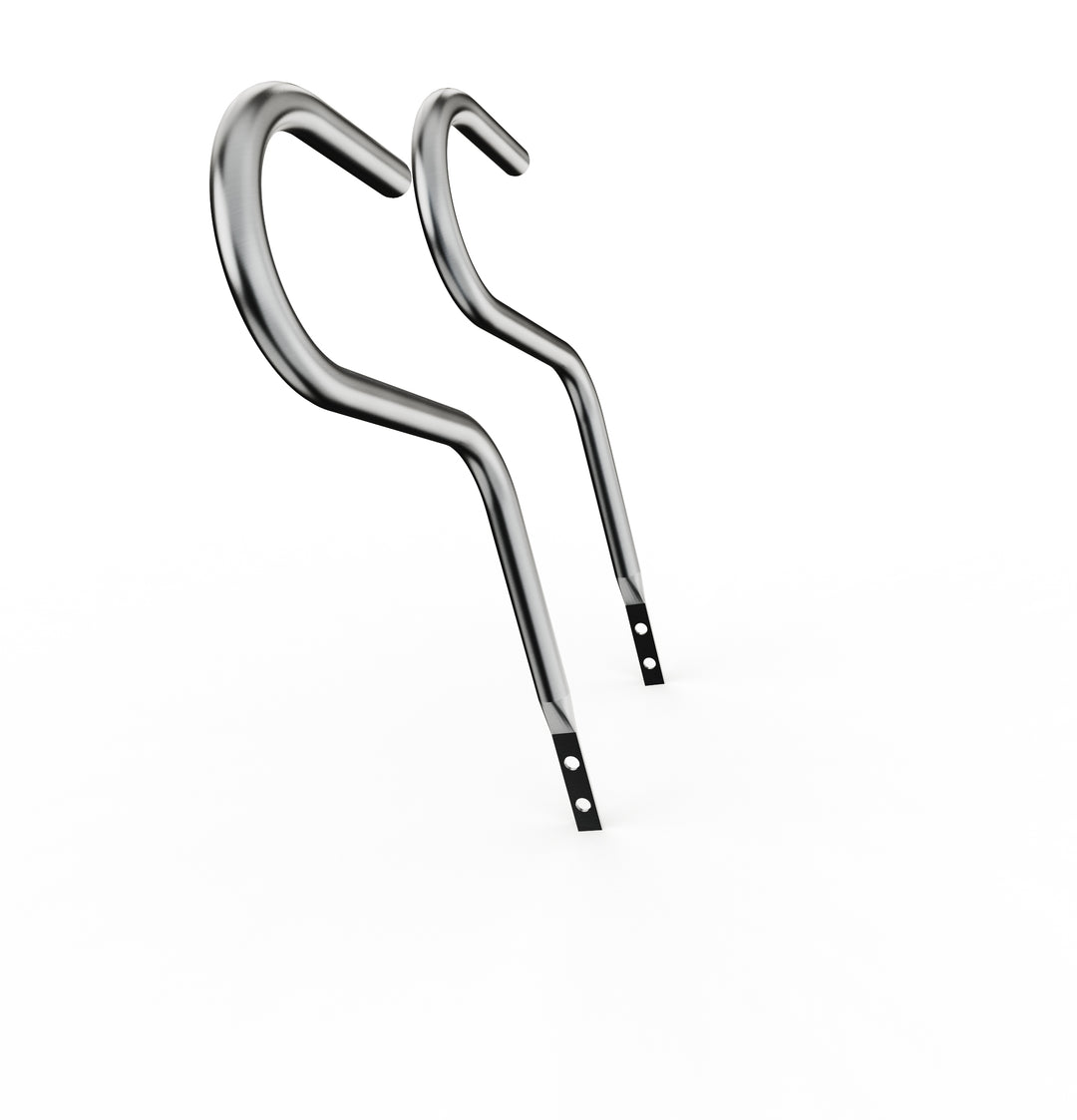 Car Club Sign Plaque Brackets (Stainless Polished)