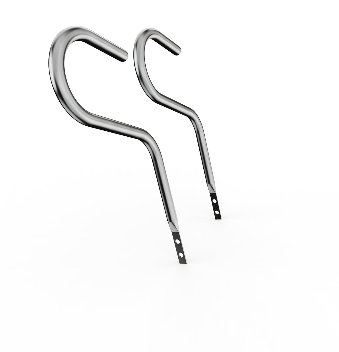 Car Club Sign Plaque Brackets (Stainless Polished)