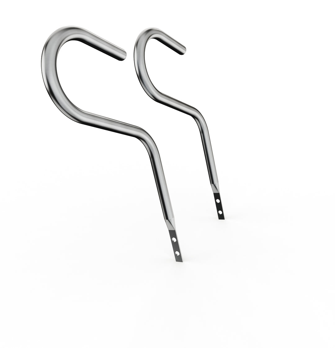 Car Club Sign Plaque Brackets (Stainless Polished)