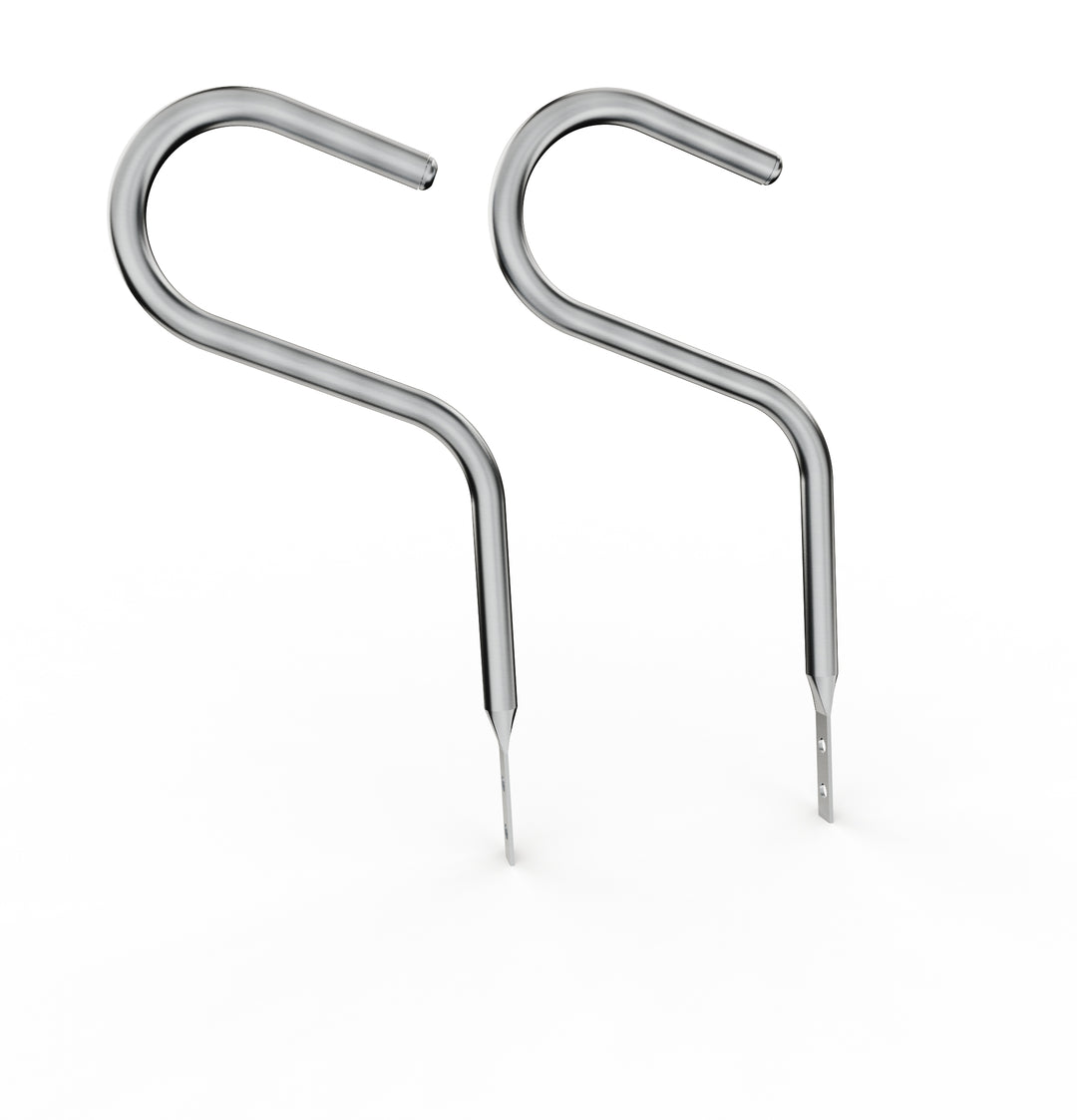 Car Club Sign Plaque Brackets (Stainless Polished)