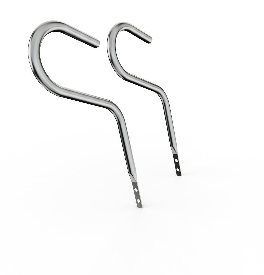 Car Club Sign Plaque Brackets (Stainless Polished)