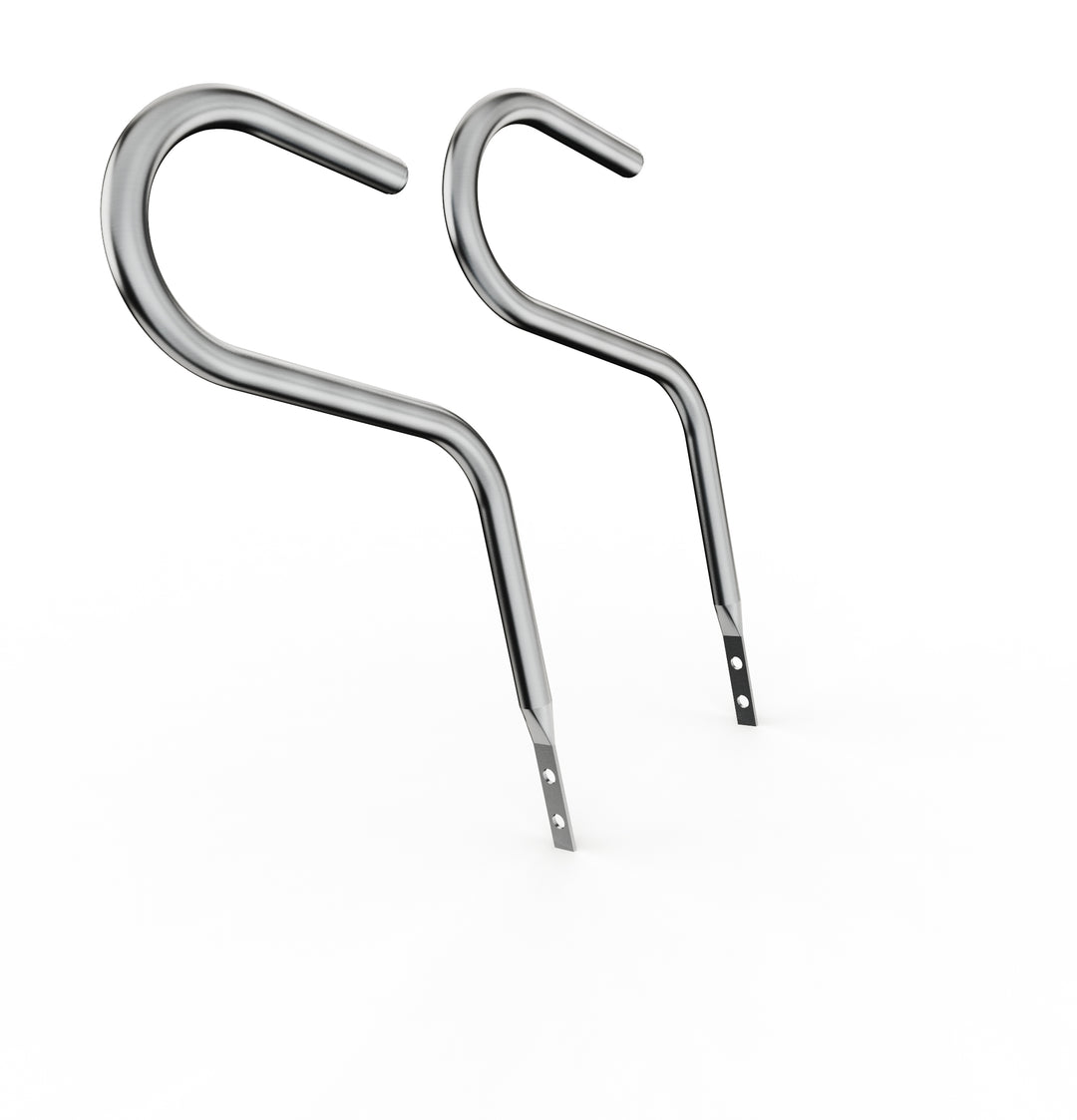 Car Club Sign Plaque Brackets (Stainless Polished)
