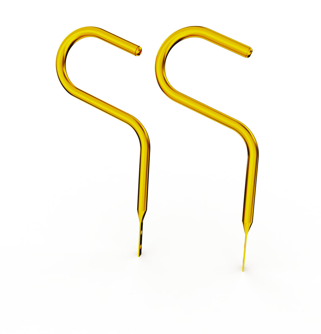 Car Club Sign Plaque Brackets (Gold Plated Stainless Steel)
