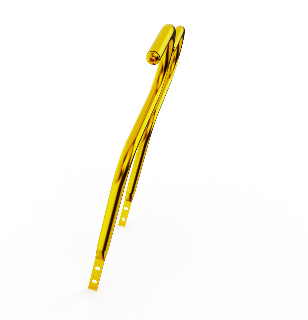 Car Club Sign Plaque Brackets (Gold Plated Stainless Steel)