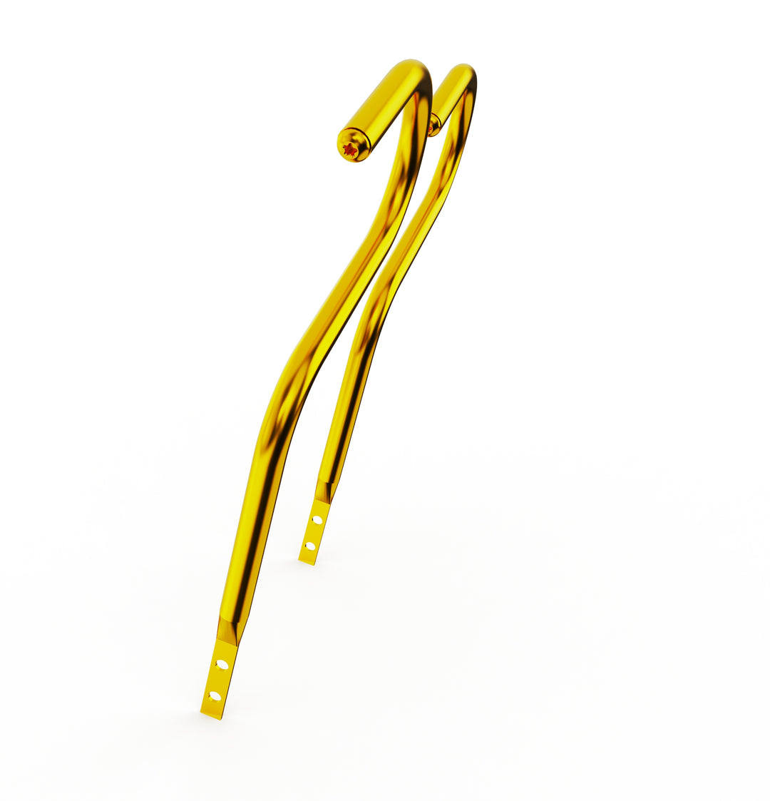 Car Club Sign Plaque Brackets (Gold Plated Stainless Steel)
