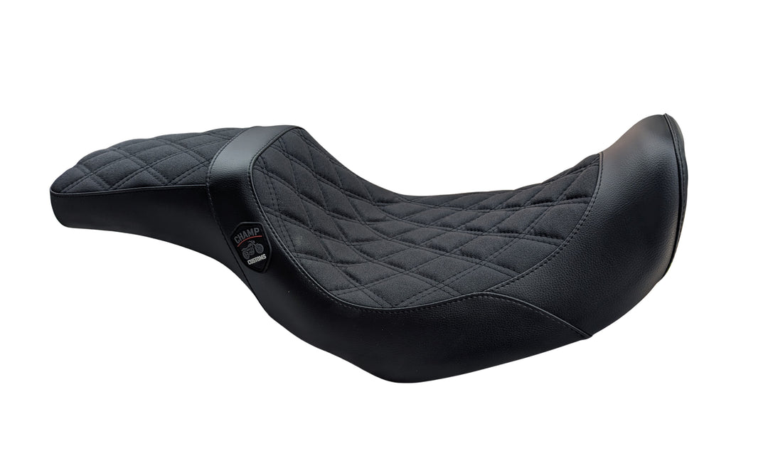 Harley Dyna Performance Diamond Dual Hybrid GEL Seat 2006-2017