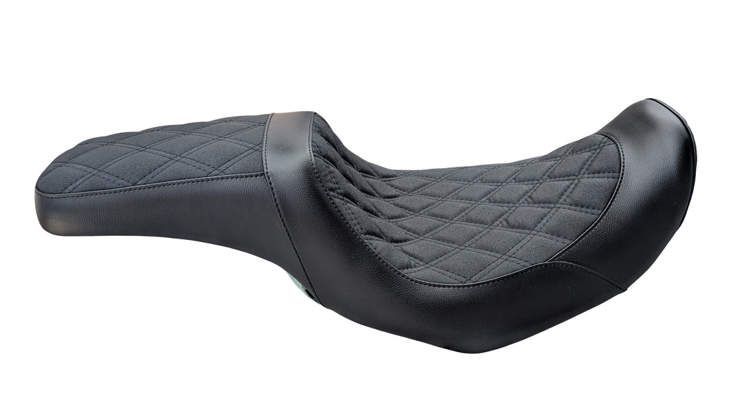Harley Dyna Performance Diamond Dual Hybrid GEL Seat 2006-2017