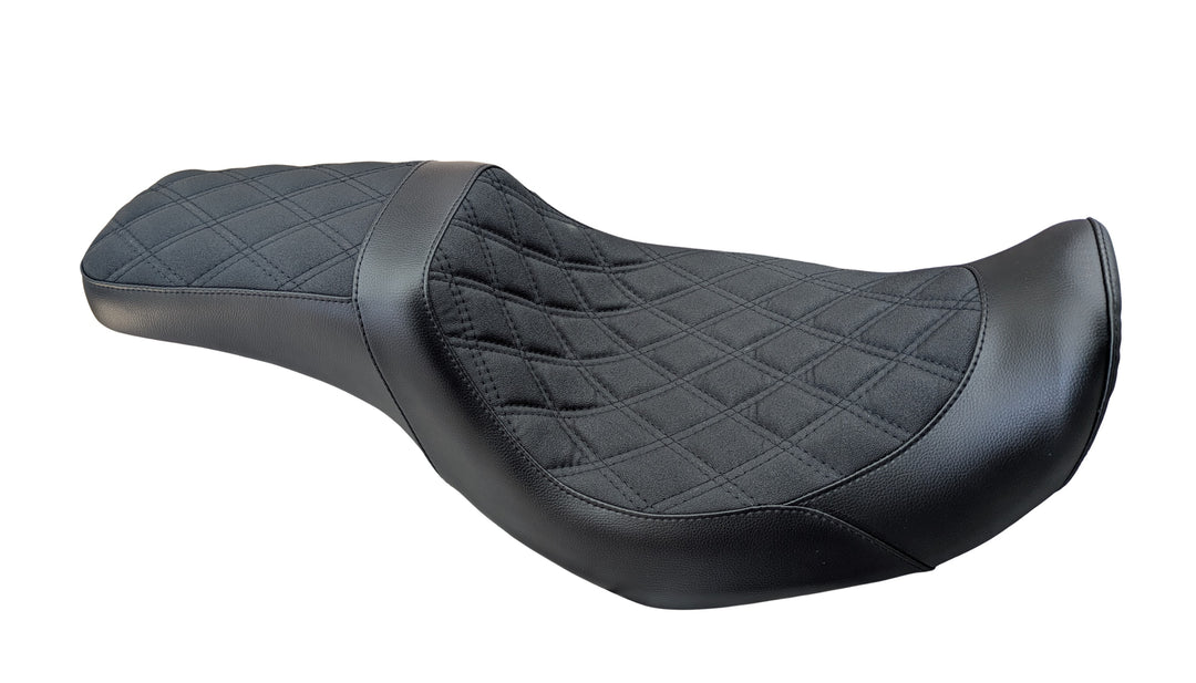 Harley Dyna Performance Diamond Dual Hybrid GEL Seat 2006-2017