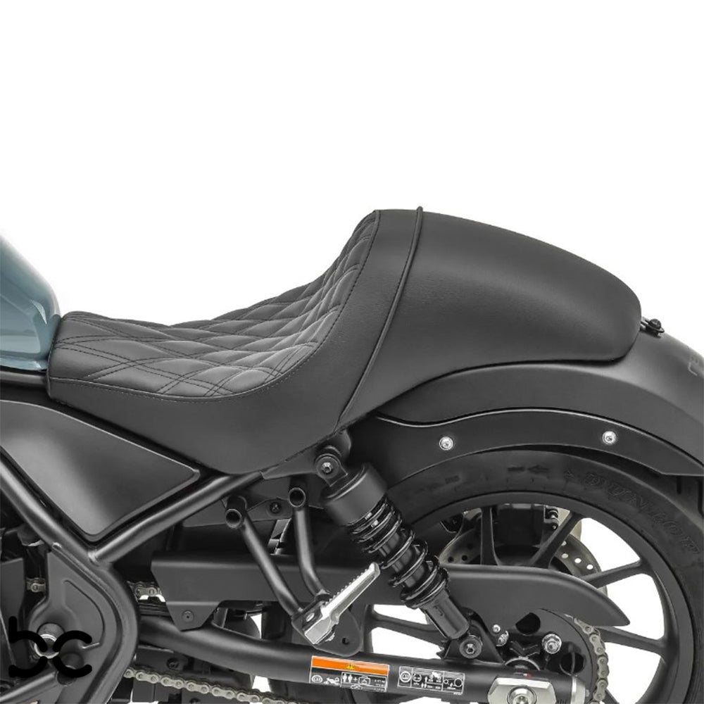 HONDA Rebel 300 & 500 Diamond Stitch Gel Seat 2017-2024