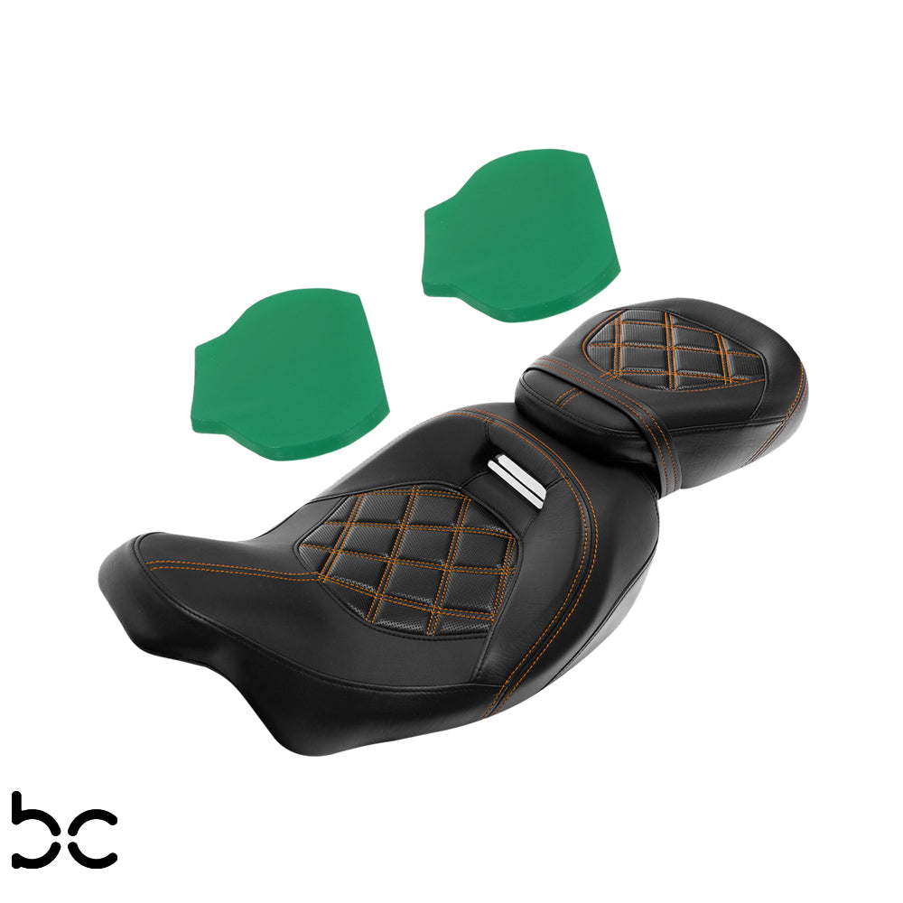 HARLEY TOURING 2-pc Dual Gel SEATS