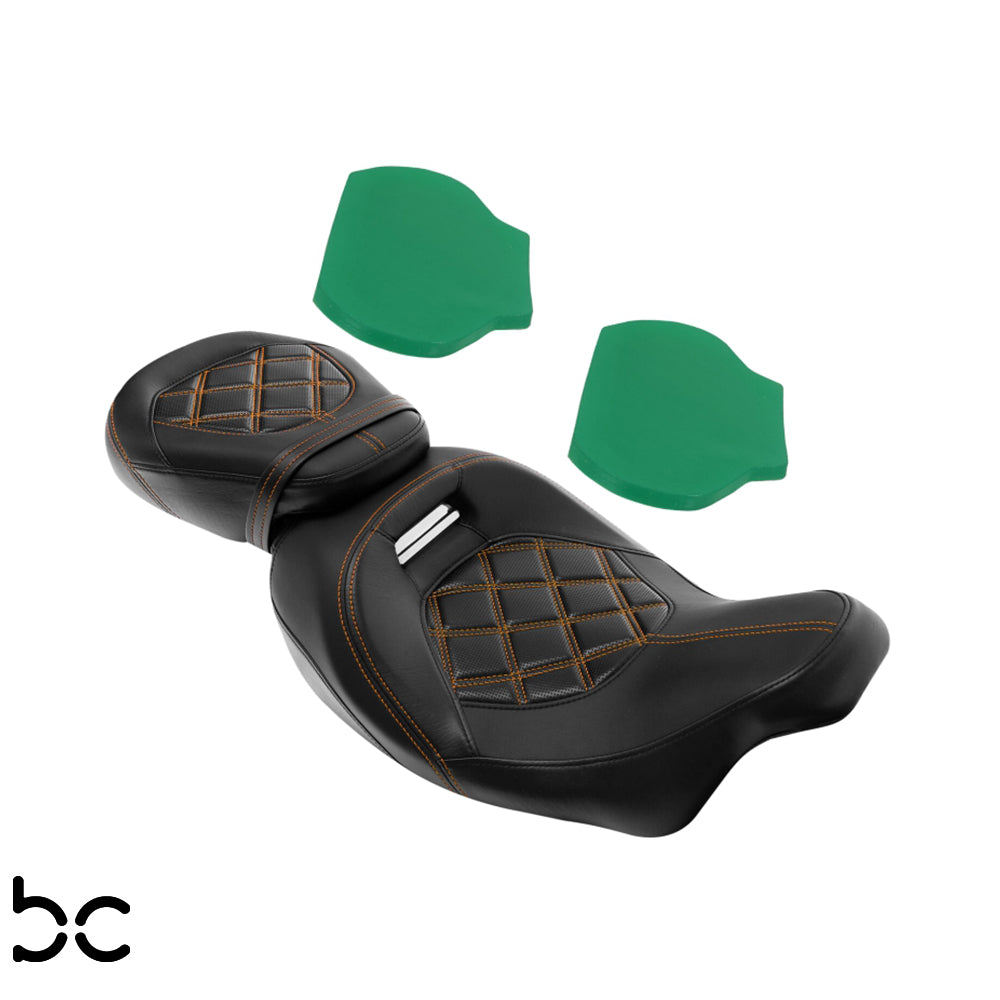 HARLEY TOURING 2-pc Dual Gel SEATS