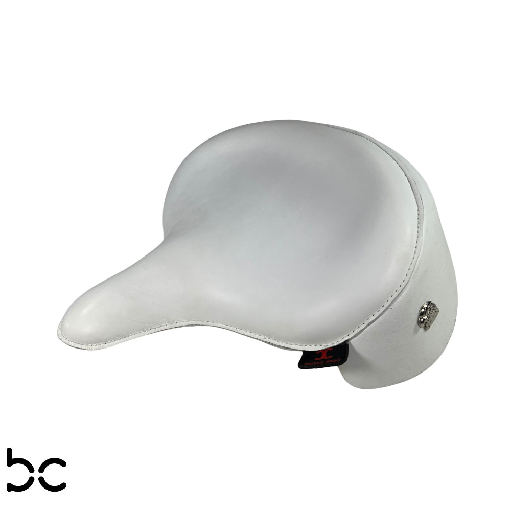 Harley Police Panhead Knucklehead Flathead EL WL ULH Genuine Leather Skirt Seat