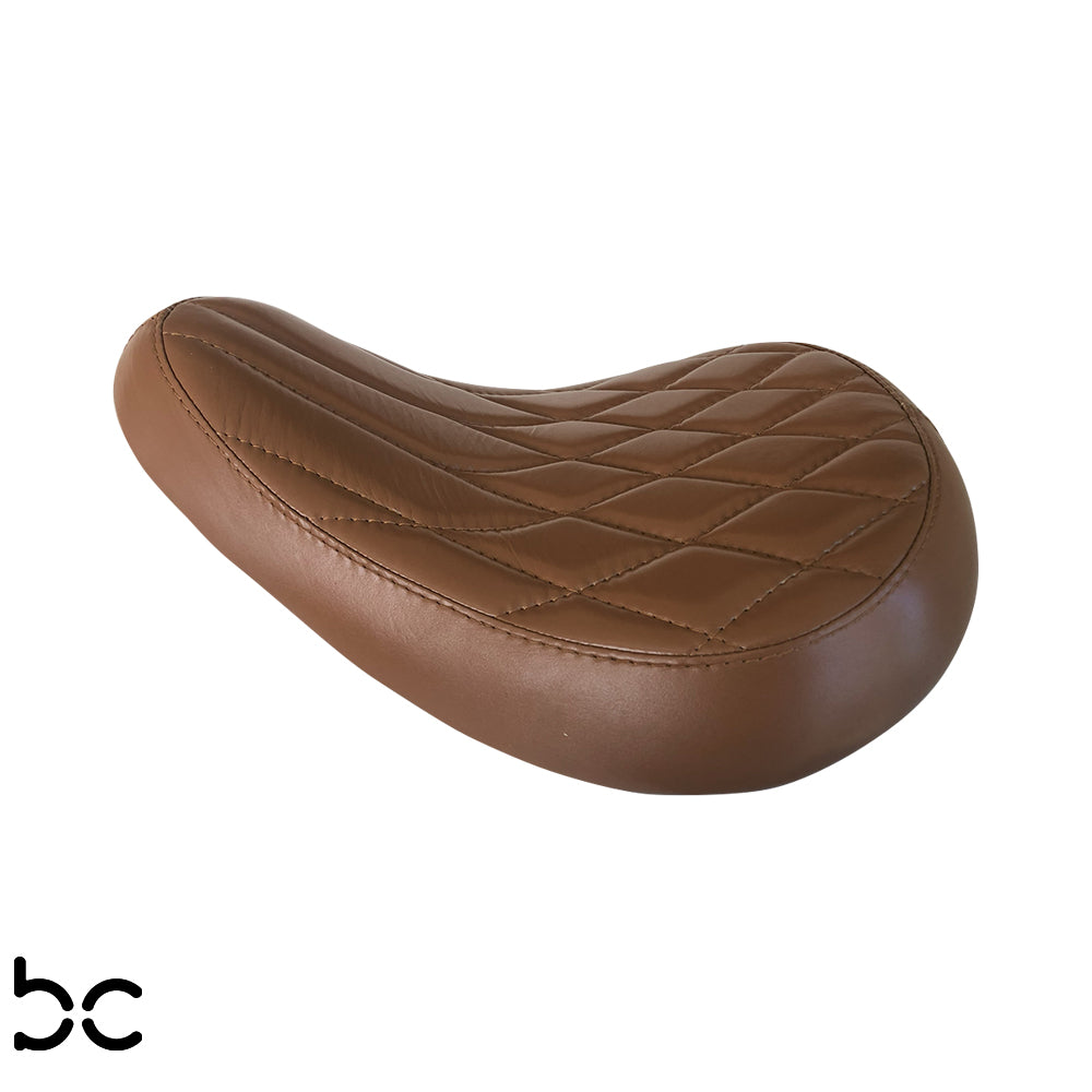 Solo Seat  Top Grain G.BRN Thick Leather    Extra Comfort  Thick Molded Padding 2.5mm HeavyFormed Steel