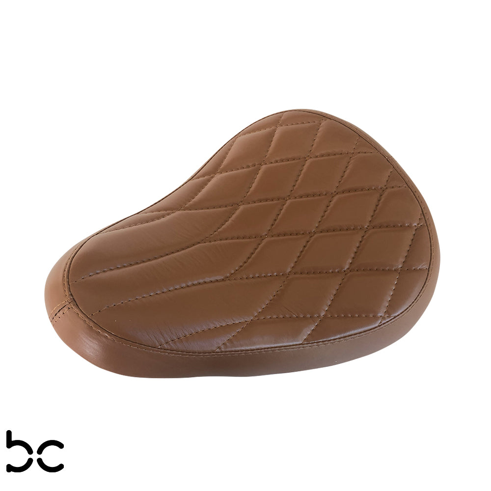 Solo Seat  Top Grain G.BRN Thick Leather    Extra Comfort  Thick Molded Padding 2.5mm HeavyFormed Steel